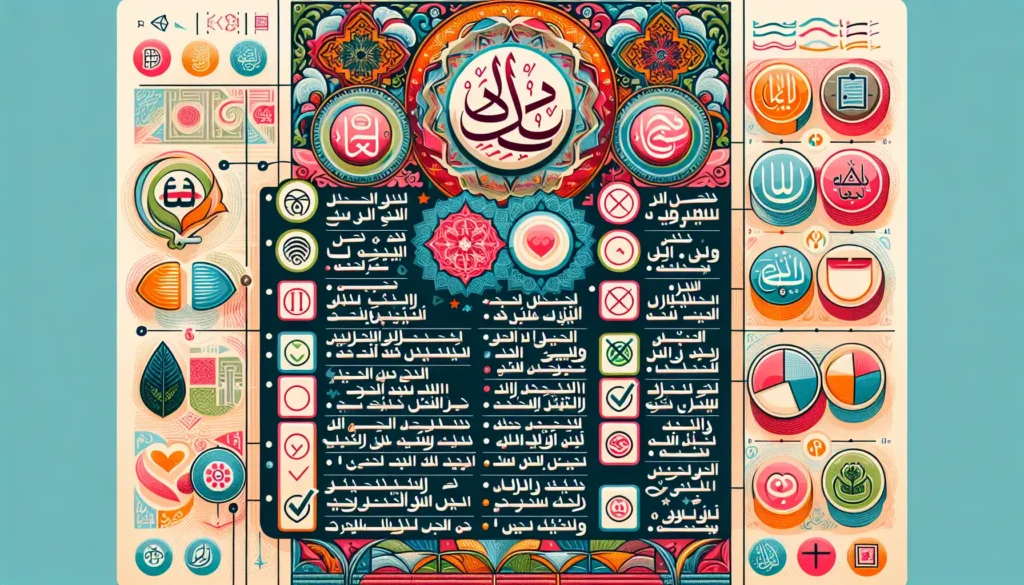 A visual guide to best practices for Arabic transcription.